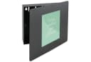 HMF Schlüsselkasten Schlüsselbox mit Fotorahmen für 11 x 15 cm Bild und 5 Haken, Schlüsselbrett 22 x 20 x 5 cm, schwarz Bild 1
