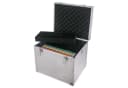 HMF Hängeregistraturbox 14812-02 Alukoffer für DIN A4 Hängemappen Silber Bild 2