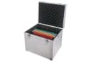HMF Hängeregistraturbox 14812-02 Alukoffer für DIN A4 Hängemappen Silber Bild 4