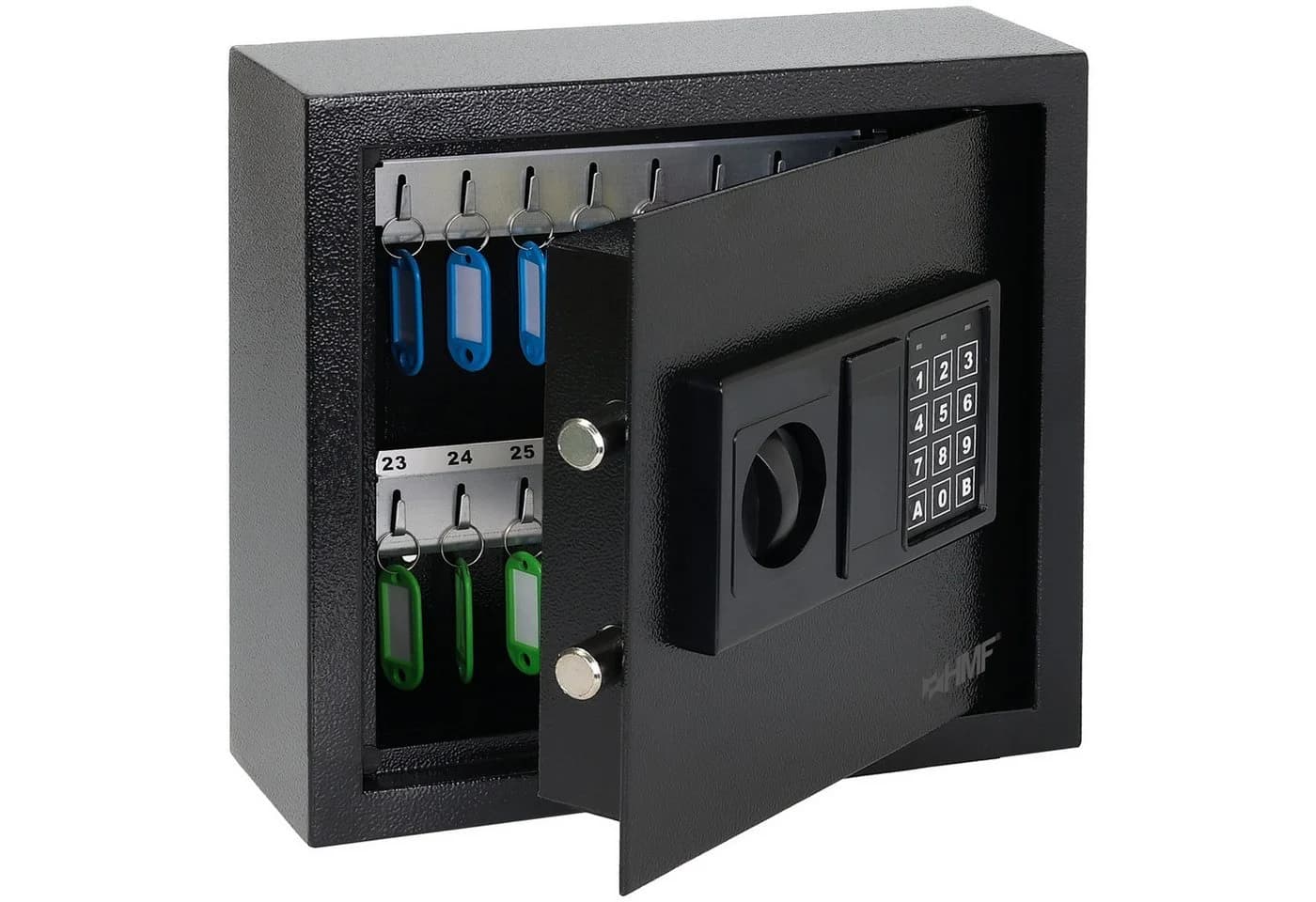 HMF Schlüsseltresor mit Zahlencode 30 Haken Schwarz - Bild 2