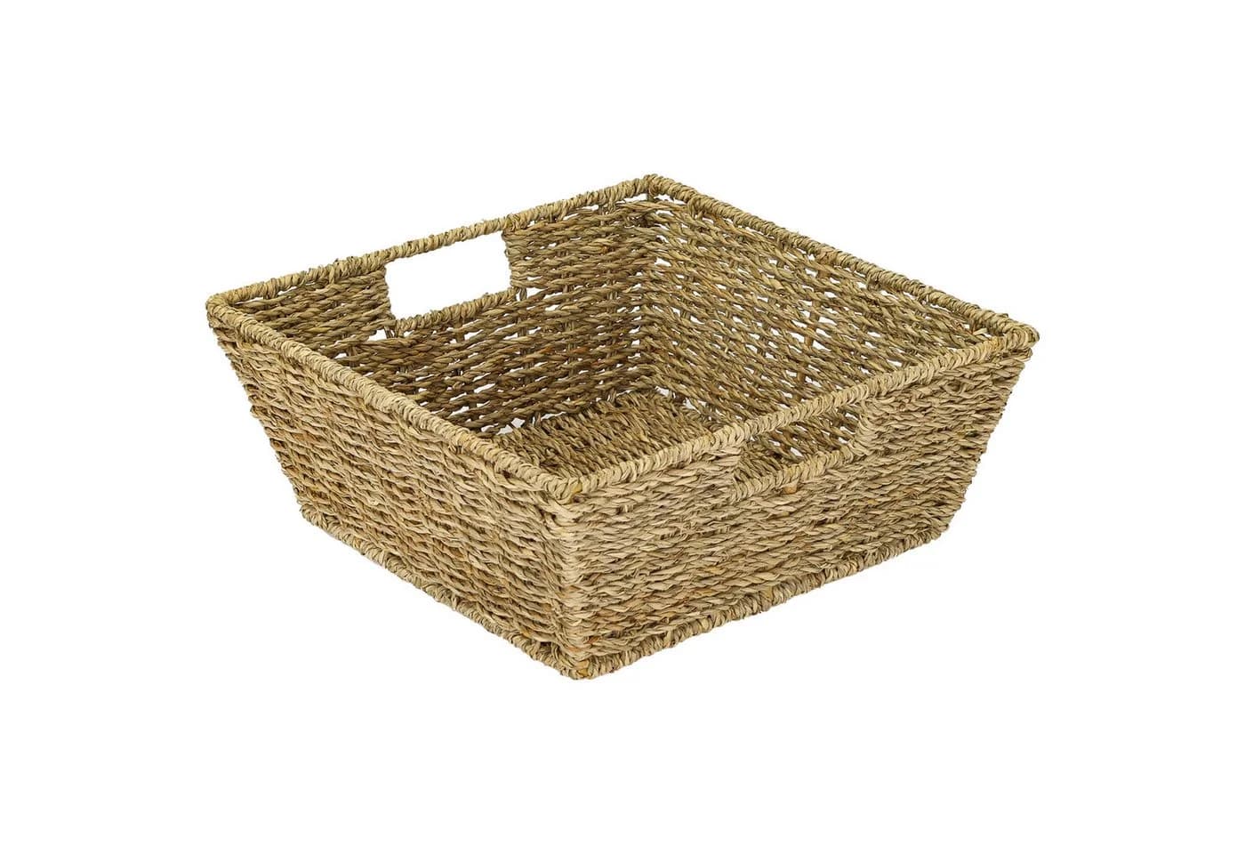 HMF Aufbewahrungskorb aus Seegras Natürlicher Geschenkkorb - Bild 2
