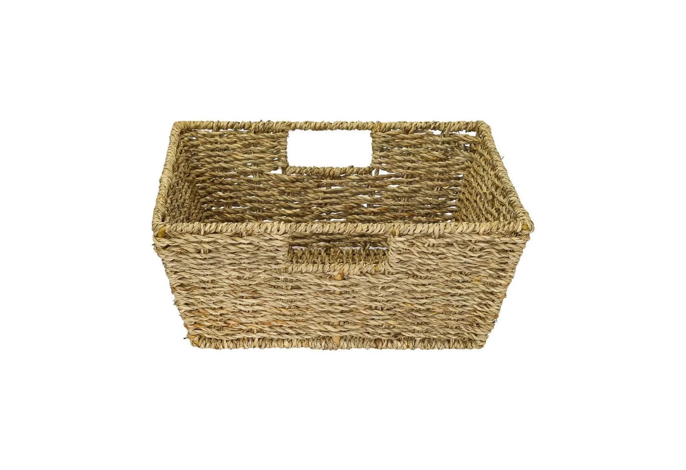 HMF Aufbewahrungskorb aus Seegras Natürlicher Geschenkkorb - Bild 3