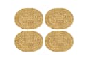 HMF Tischset Oval Wasserhyazinthe 4er Set Abwaschbar Bild 2