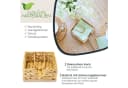 HMF Serviettenhalter Wasserhyazinthe Beige mit Sicherungsklemme Bild 1