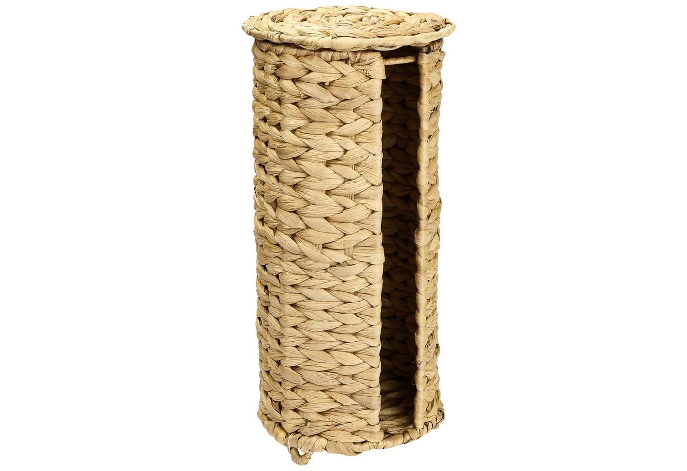 HMF Toilettenpapierhalter Wasserhyazinthe mit Deckel für 3 Rollen - Bild 4