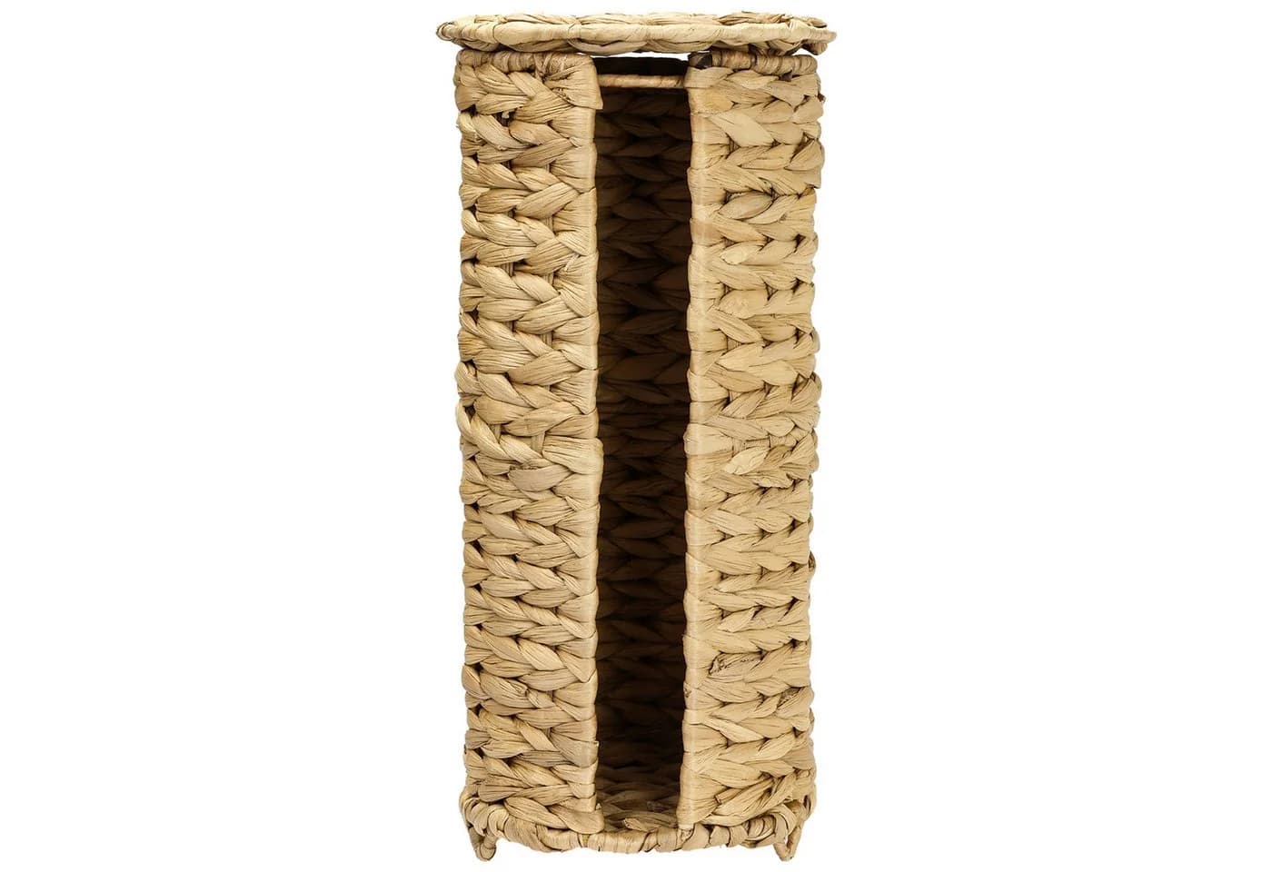 HMF Toilettenpapierhalter Wasserhyazinthe mit Deckel für 3 Rollen - Bild 5