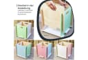 HMF Aufbewahrungsbox 2er Set Holz Zusammensteckbar Bunt Bild 3
