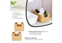 HMF Aufbewahrungskorb Wasserhyazinthe 2er Set mit Griffen Bild 1