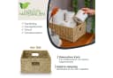 HMF Regalkorb Aufbewahrungskorb Seegras Beige Bild 1