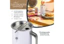 HMF Spardose Spendenbox mit Griff Silber Grau Bild 1