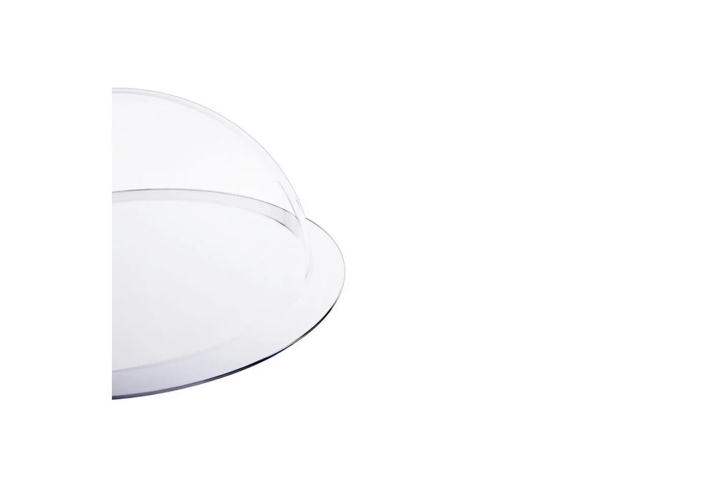 HMF Dekokugel Halbkugel Acryl Transparent mit Krempe - Bild 5