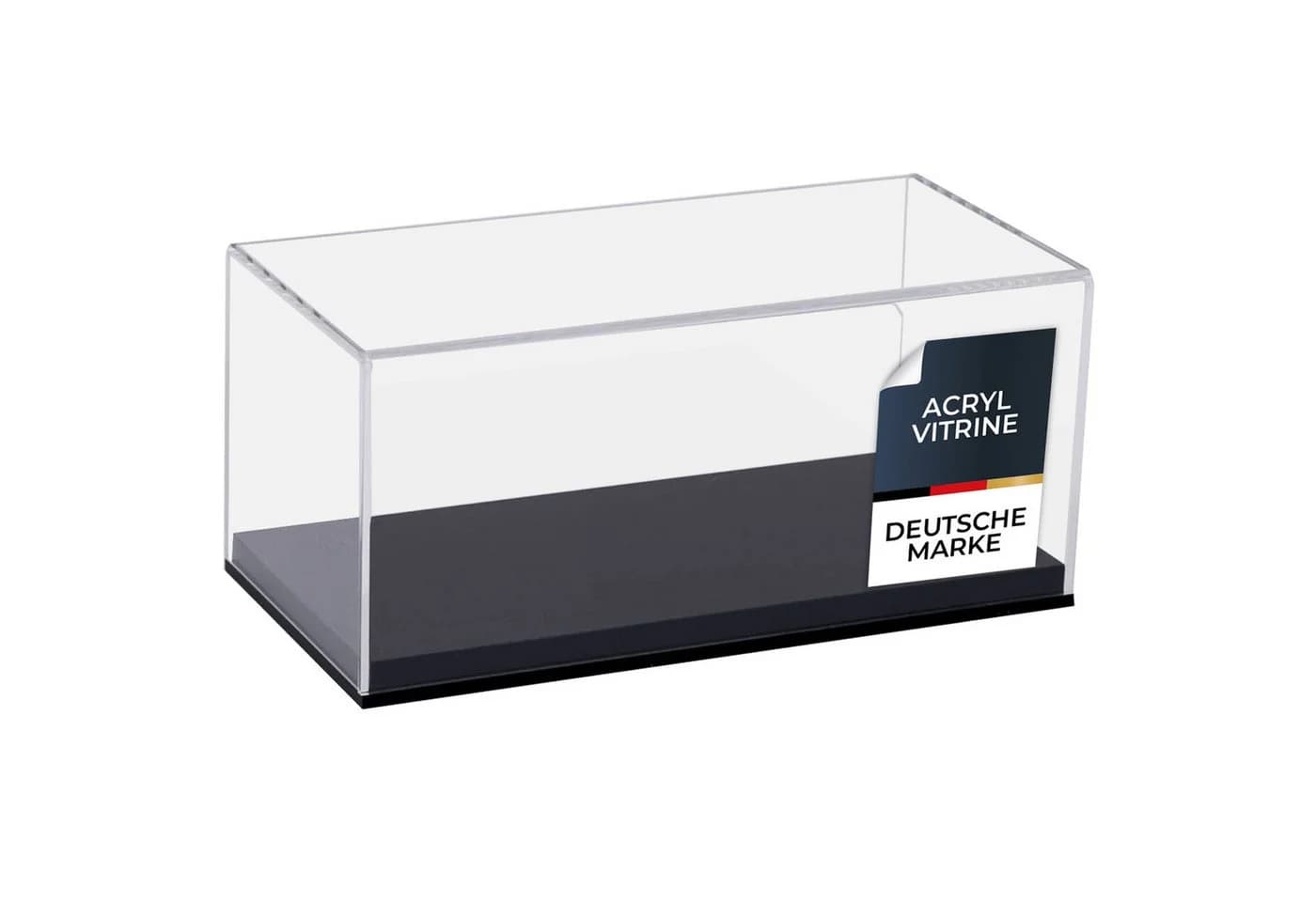 HMF Acryl Vitrine Transparent mit Spiegeleffekt - Bild 2