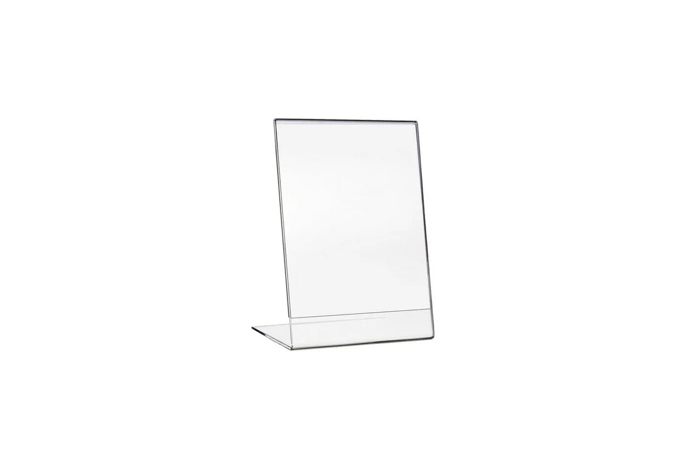 HMF Acryl Tischaufsteller schräg DIN A6 glasklar - Bild 2