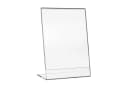 HMF Acryl Tischaufsteller Glasklar L-Ständer DIN A4 Bild 2
