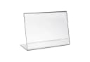 HMF Acryl Tischaufsteller 4693 Glasklar DIN A4 Bild 2
