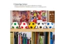 HMF Spardose Fußball Lederoptik mit Schloss Schwarz-Weiß Bild 4