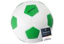HMF Spardose Fußball Lederoptik mit Schloss Grün-Weiß Bild 2