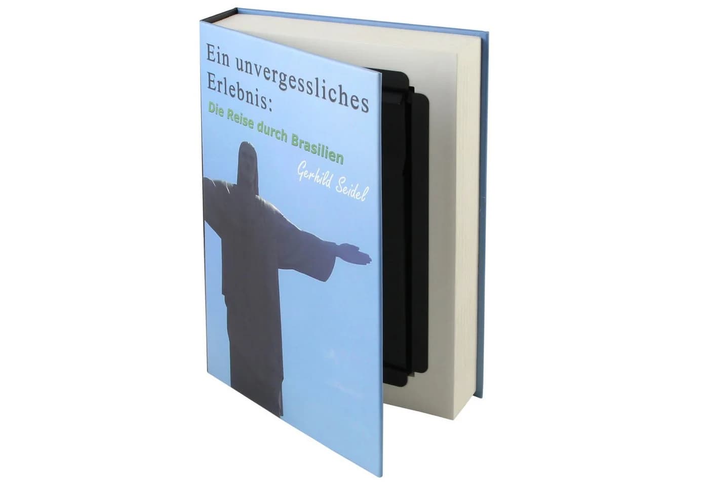 HMF Buchtresor Getarnter Buchsafe mit Schloss - Bild 2