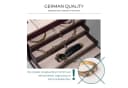 Friedrich23 Schmuckkasten Leder Classico Weinrot Bild 4