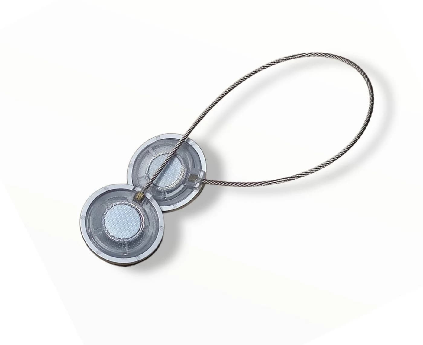 nodeko Magnethalter für Gardinen Raffhalter Ø 28 mm Messingfarben Matt - Bild 3