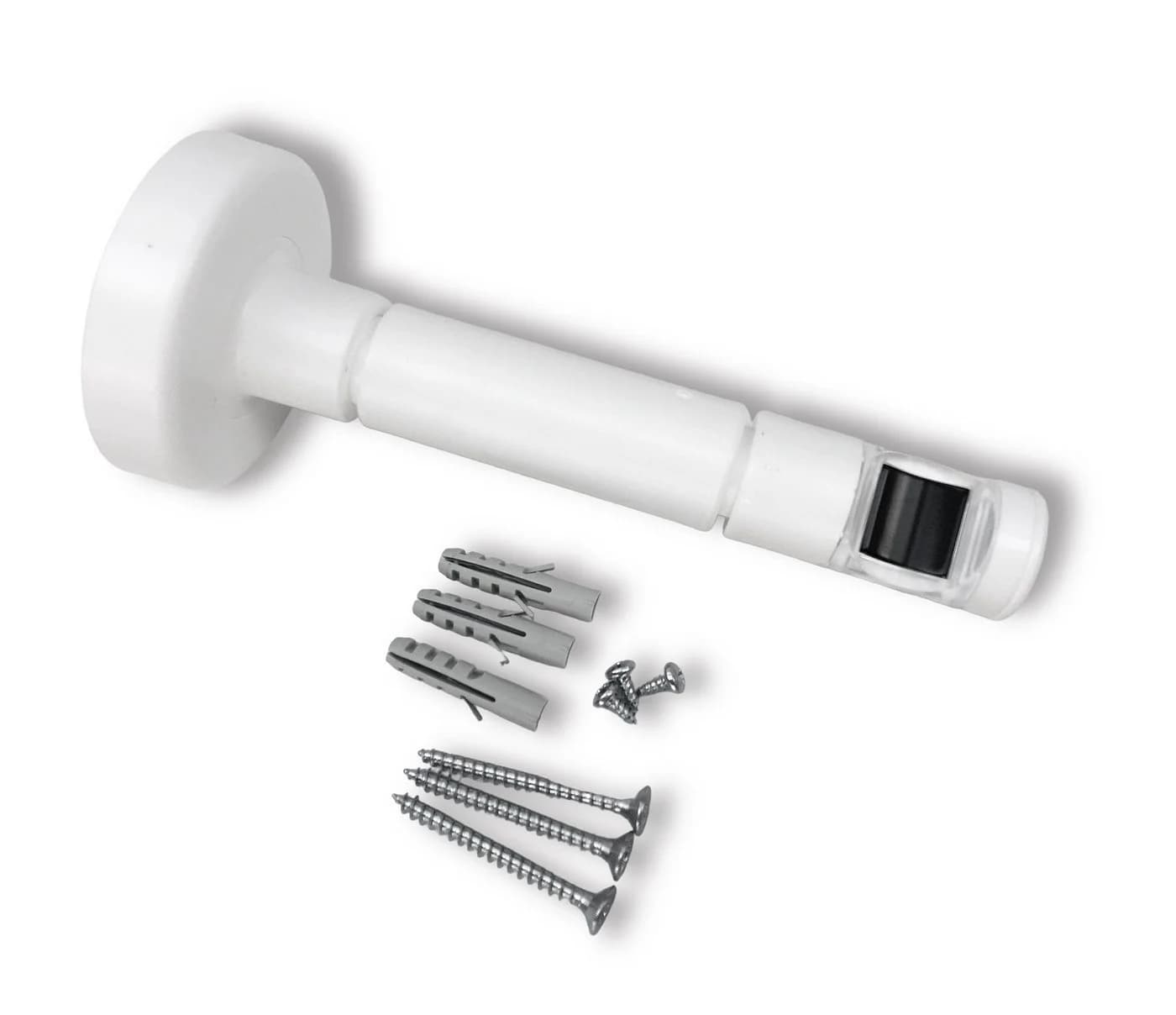 nodeko Gardinenstangenhalter mit Magnet weiß - Bild 2