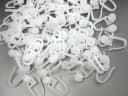 nodeko Gardinenröllchen 100er Pack Ø 8 mm halbrund für Innenlaufschienen Bild 3