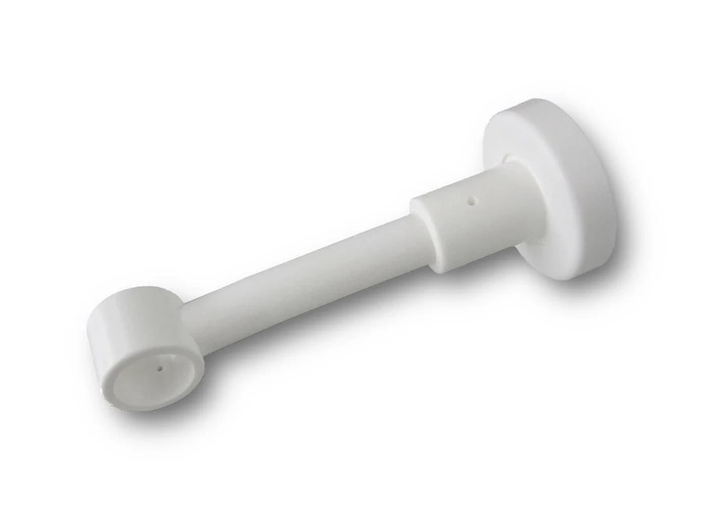 nodeko Wandhalterung für Gardinenstangen 28 mm Weiß - Bild 2