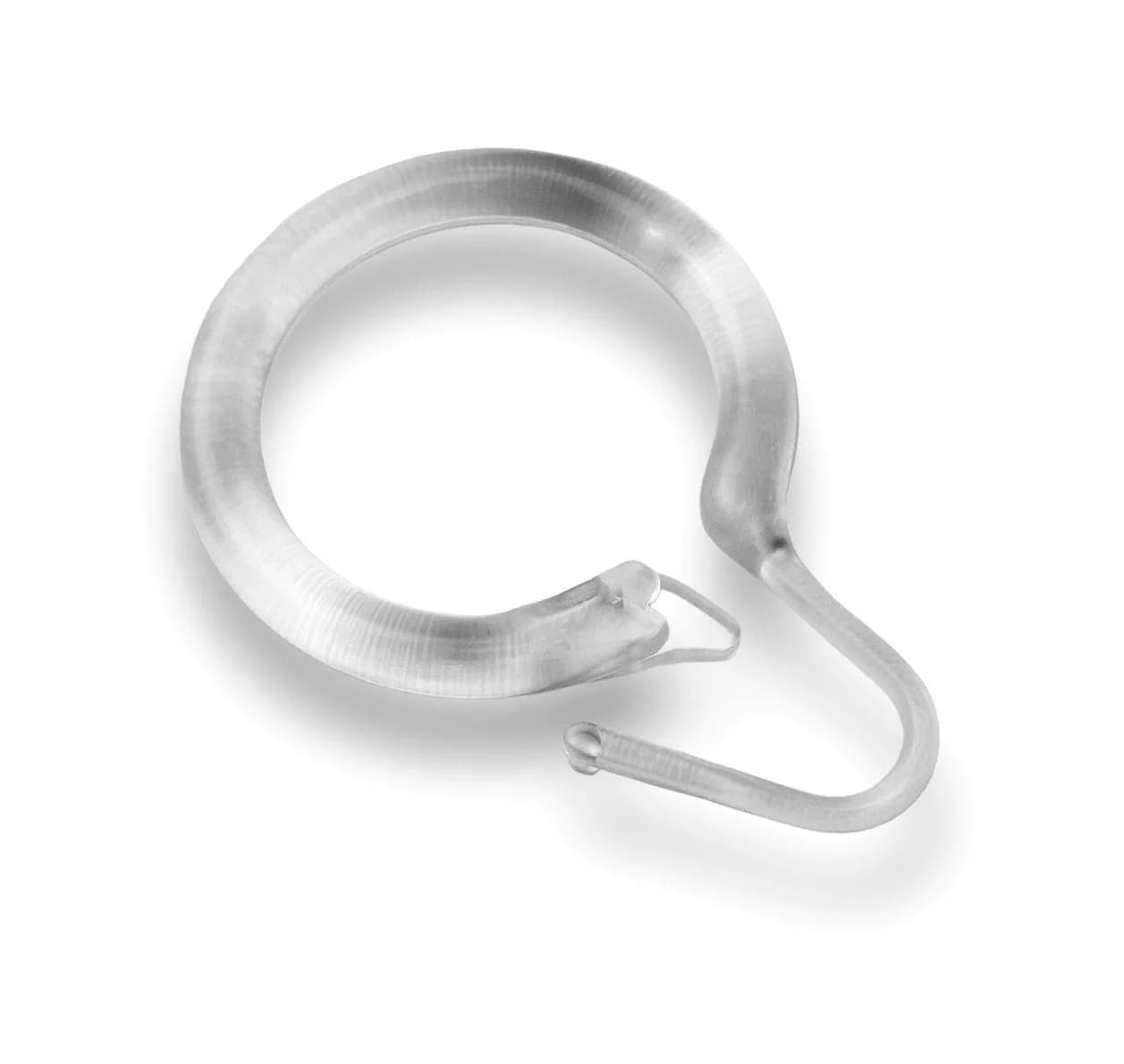 nodeko Duschvorhangringe 12er Pack Transparent 35mm Innendurchmesser
