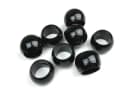nodeko Gardinenring Zier- und Schlaufenkugeln Schwarz 8er Pack Bild 2