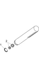 hansgrohe Axor Starck Stabhandbrause Chrom Normalstrahl EcoSmart Bild 4