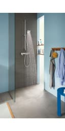 Grohe Handbrause Croma Select E Vario EcoSmart Chrom/Weiß Bild 5