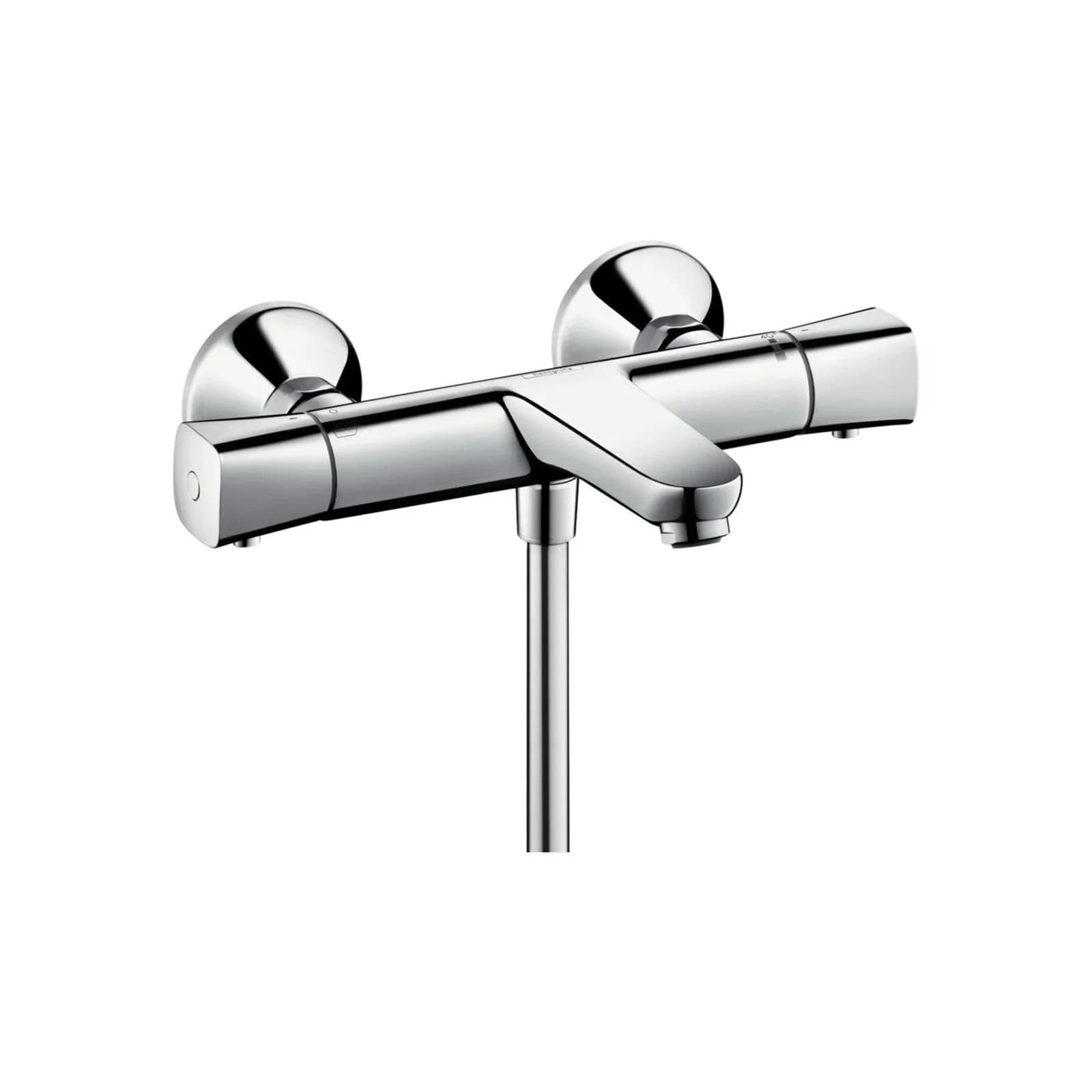 Hansgrohe Ecostat Wannen Thermostat 13123000 Chrom Ausladung 200 mm Aufputz