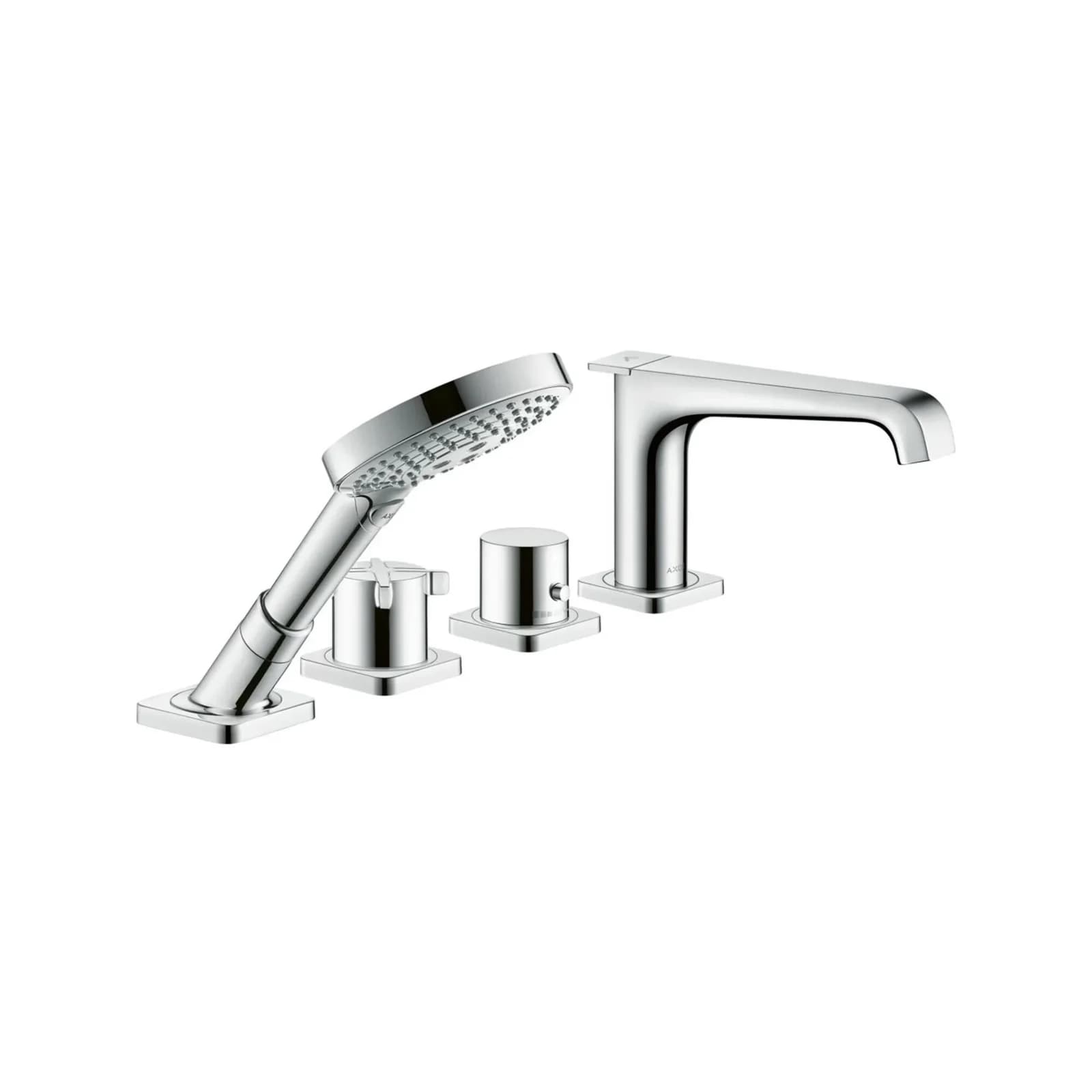 hansgrohe Axor Citterio E 4-Loch-Wannenrandarmatur Chrom
