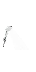 Hansgrohe Croma Select E Vario Wannenset 26425400 Weiss-Chrom 125 cm Schlauch Isiflex Bild 1