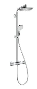 Hansgrohe Crometta S Showerpipe 240 1jet mit Thermostat - Chrom Bild 2