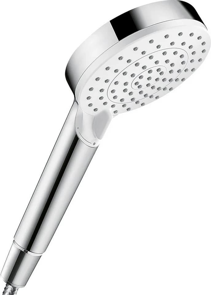 Hansgrohe Crometta Vario Handbrause 2 Strahlarten Weiß-Chrom EcoSmart - Bild 2
