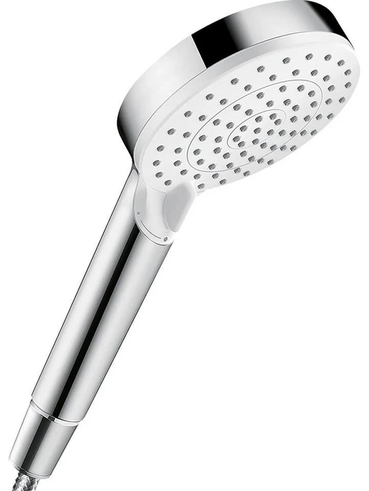 Hansgrohe Crometta Vario Handbrause 2 Strahlarten Weiß-Chrom EcoSmart - Bild 3