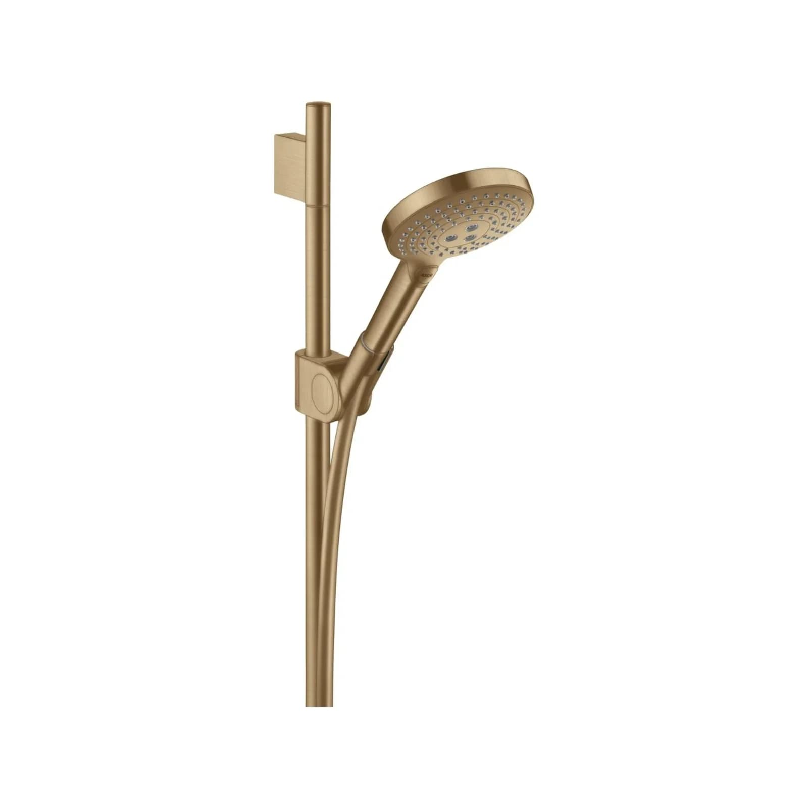 Hansgrohe Axor Uno Brauseset 27987140 900mm Handbrause 120mm 3jet Brushed Bronze