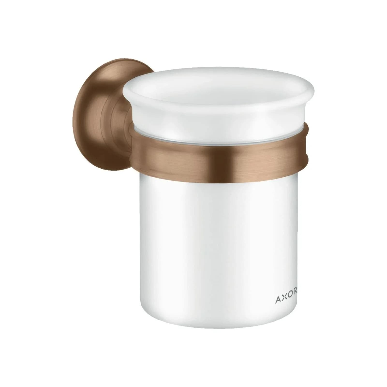 Hansgrohe Zahnputzbecher Axor Montreux Wandmontage Gold