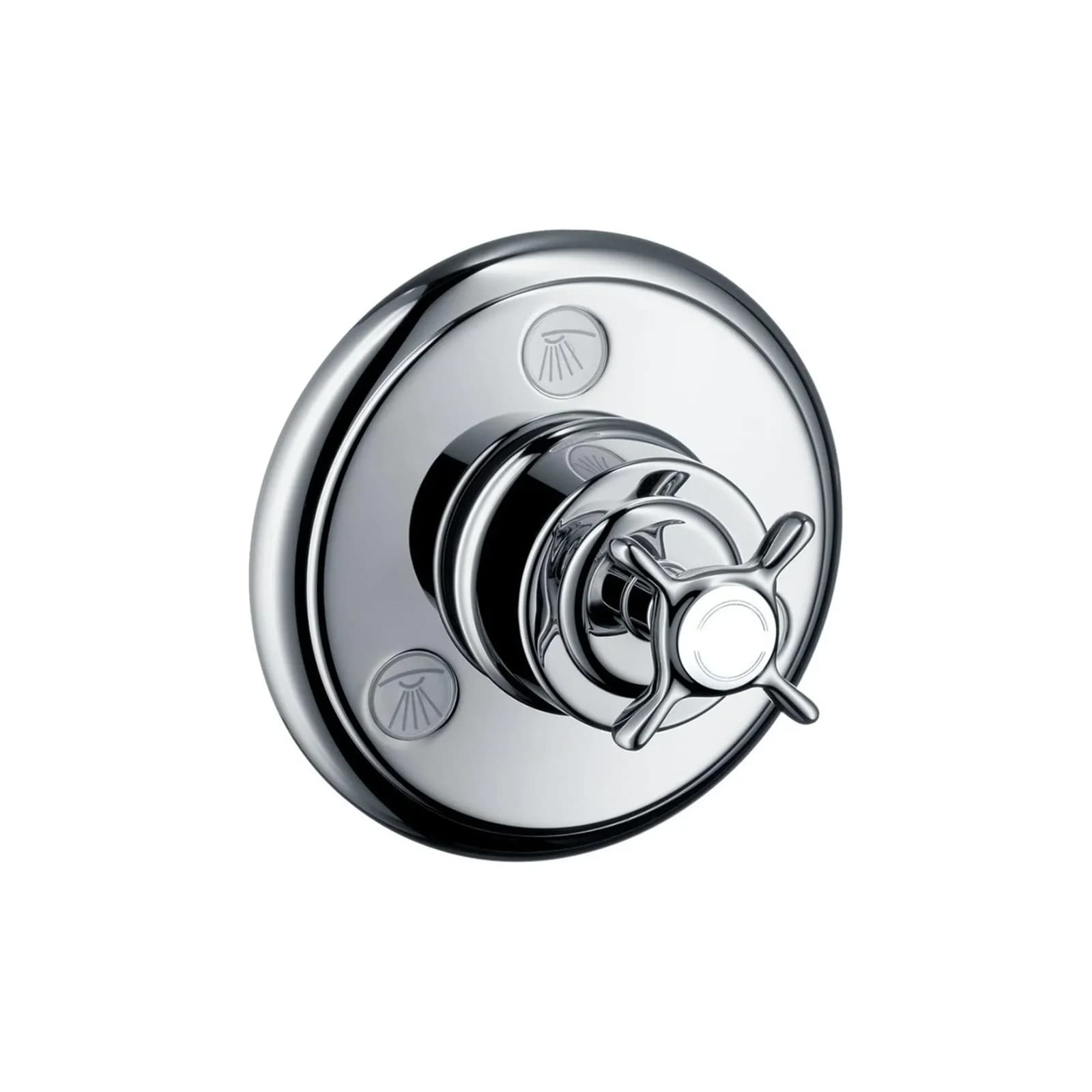 Hansgrohe Vierwegeumstellung UP Axor Montreux Quattro/Trio F-Set Gebürstet Messing