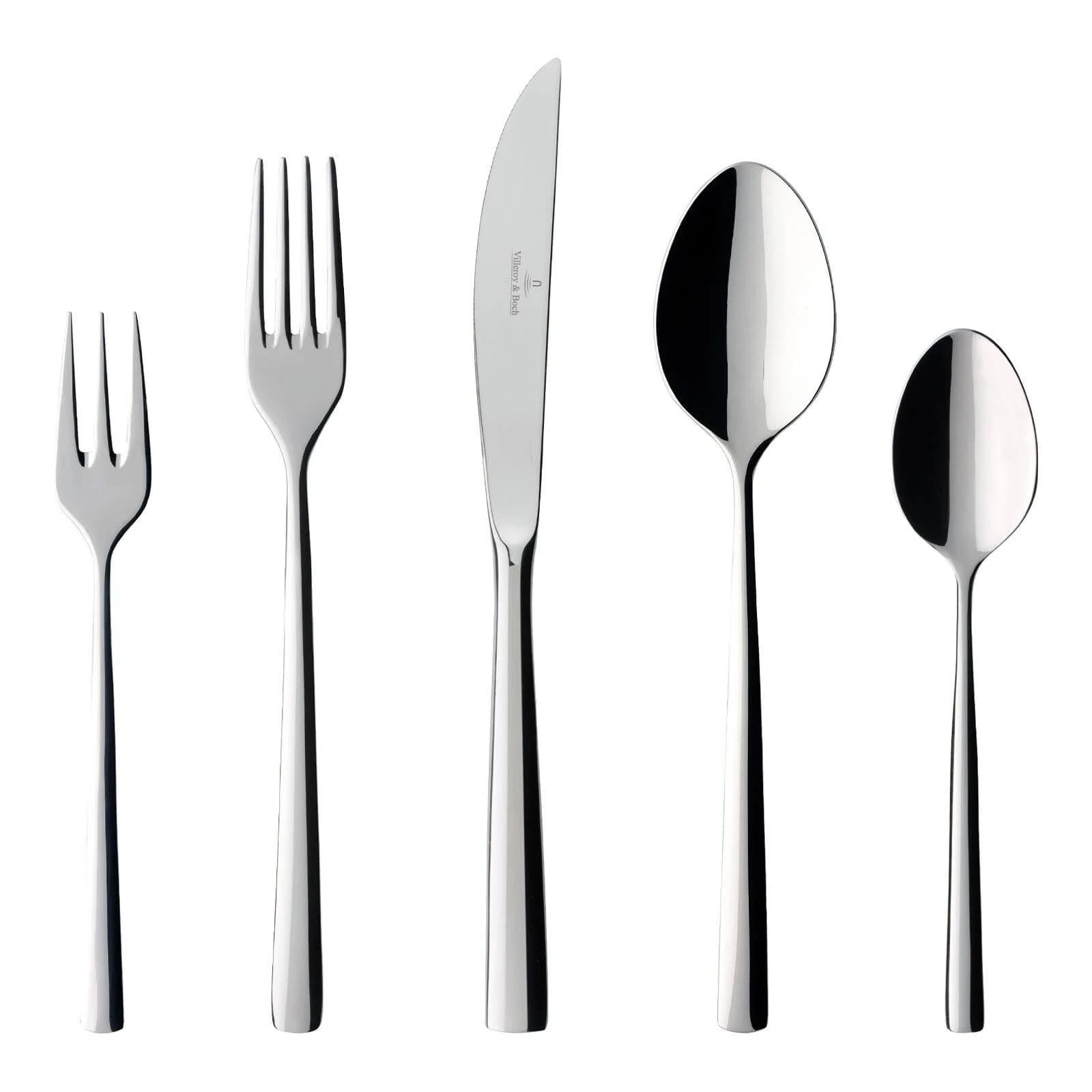 Villeroy & Boch Tafelbesteck Piemont 30-tlg. Silber
