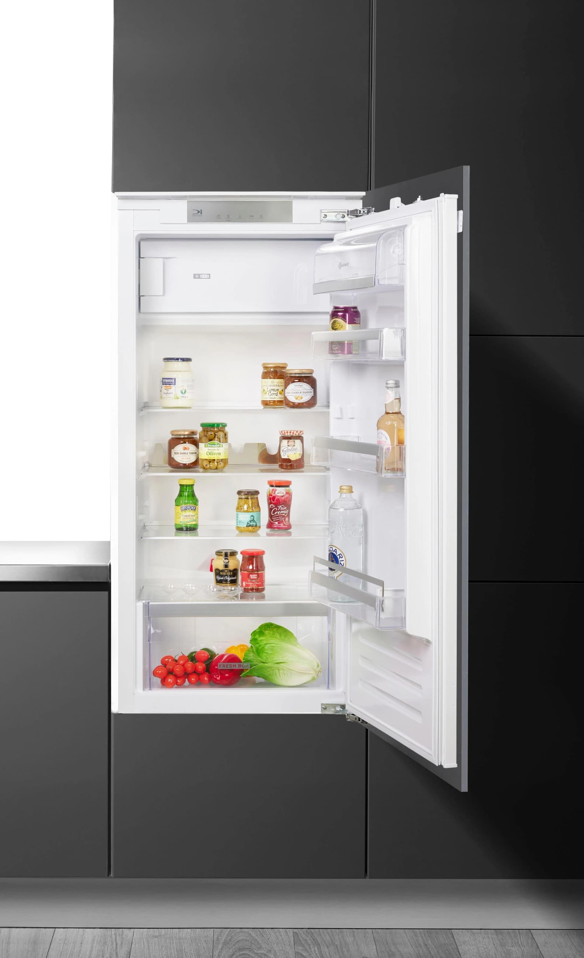 BAUKNECHT Einbaukühlschrank BKSI 12GF3D Weiß Rechtsanschlag