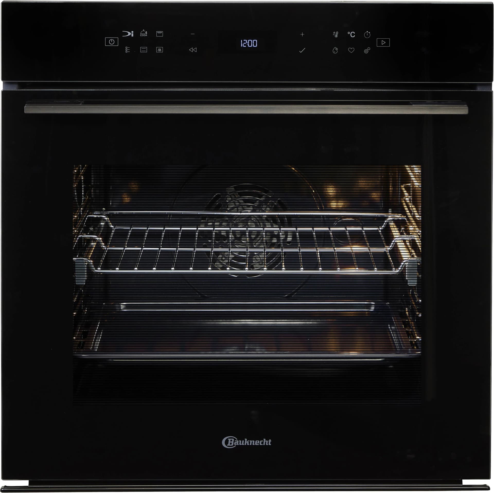 BAUKNECHT Einbaubackofen BBI78HT1SK A+ AirFry Pizzafunktion Hydrolyse