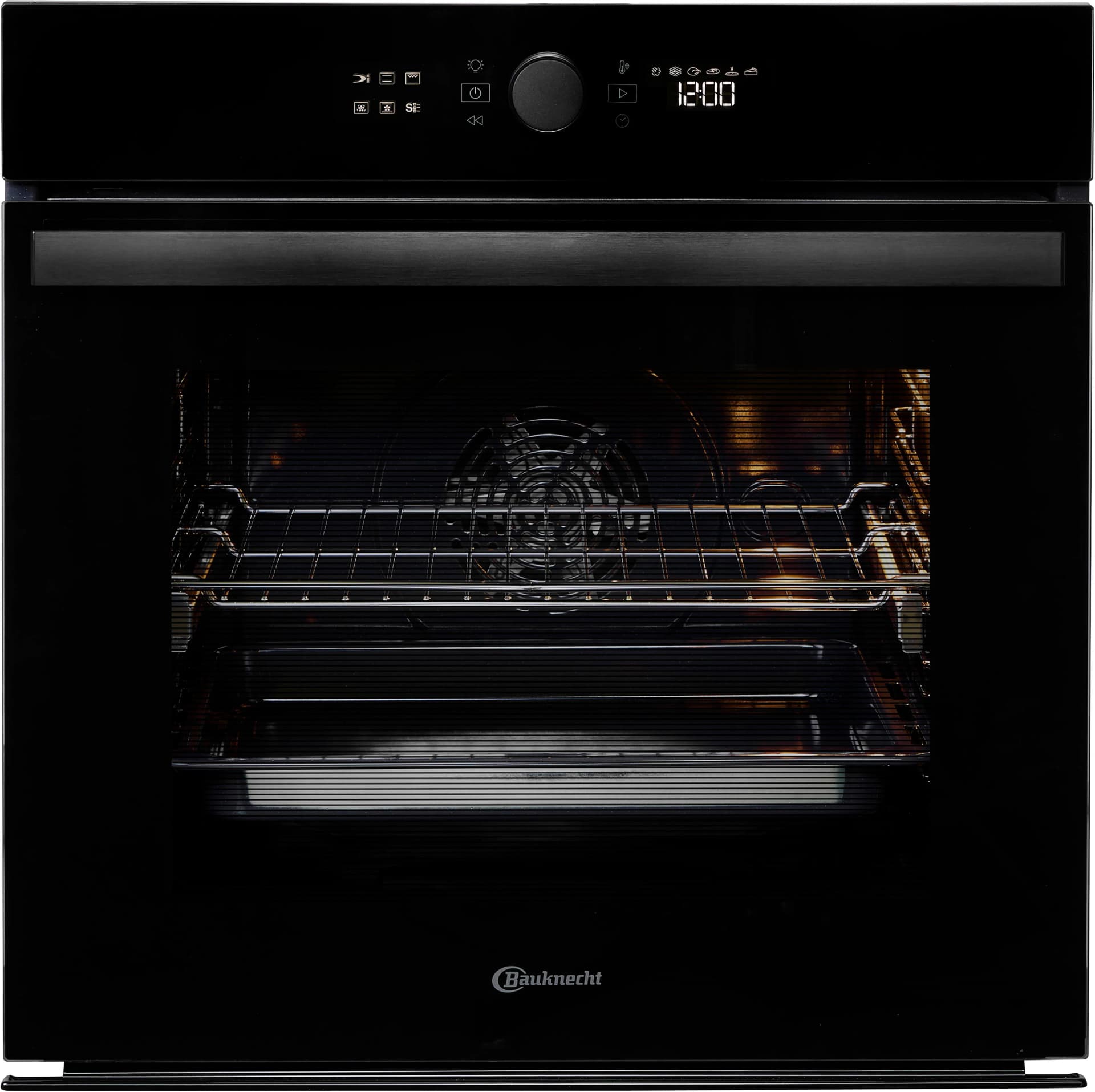 BAUKNECHT Pyrolyse Backofen BBI4S8PM1SK AirFry-Funktion Pizzafunktion