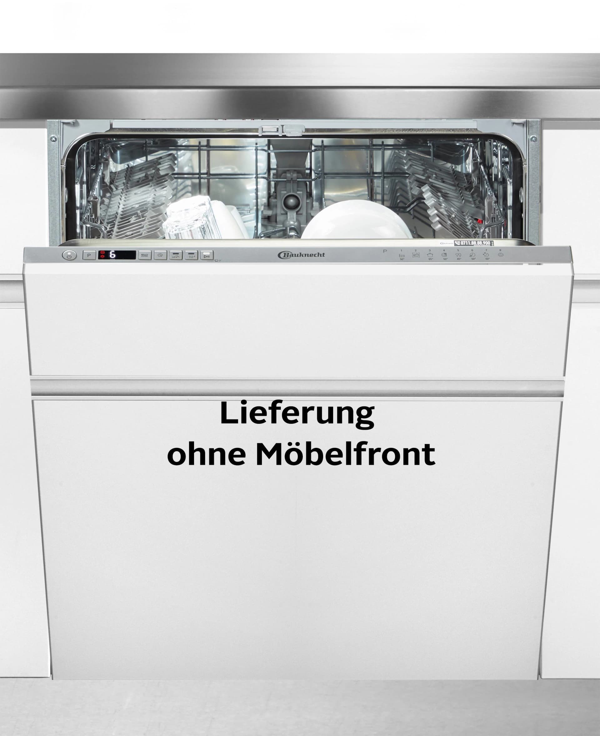 Bauknecht vollintegrierbarer Geschirrspüler OBIC ECOSTAR 5320 silber