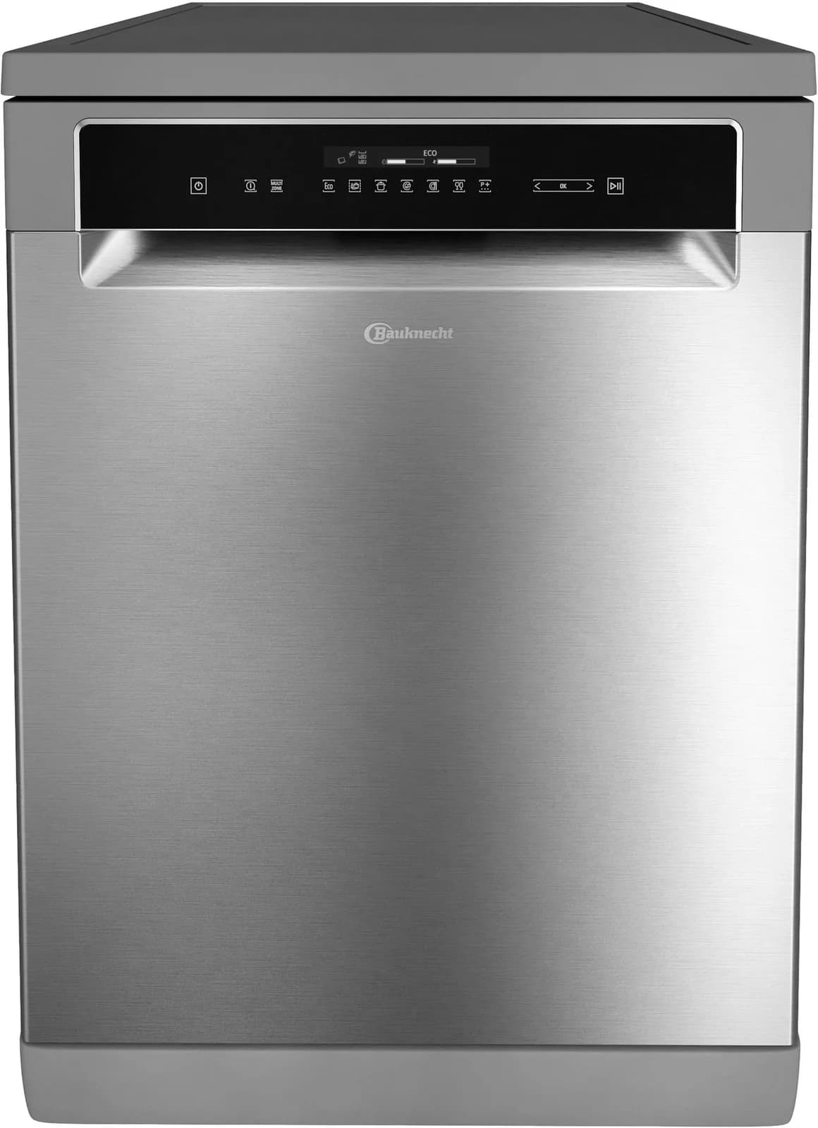Bauknecht Standgeschirrspüler OBFC Ecosilent 7540 Silber