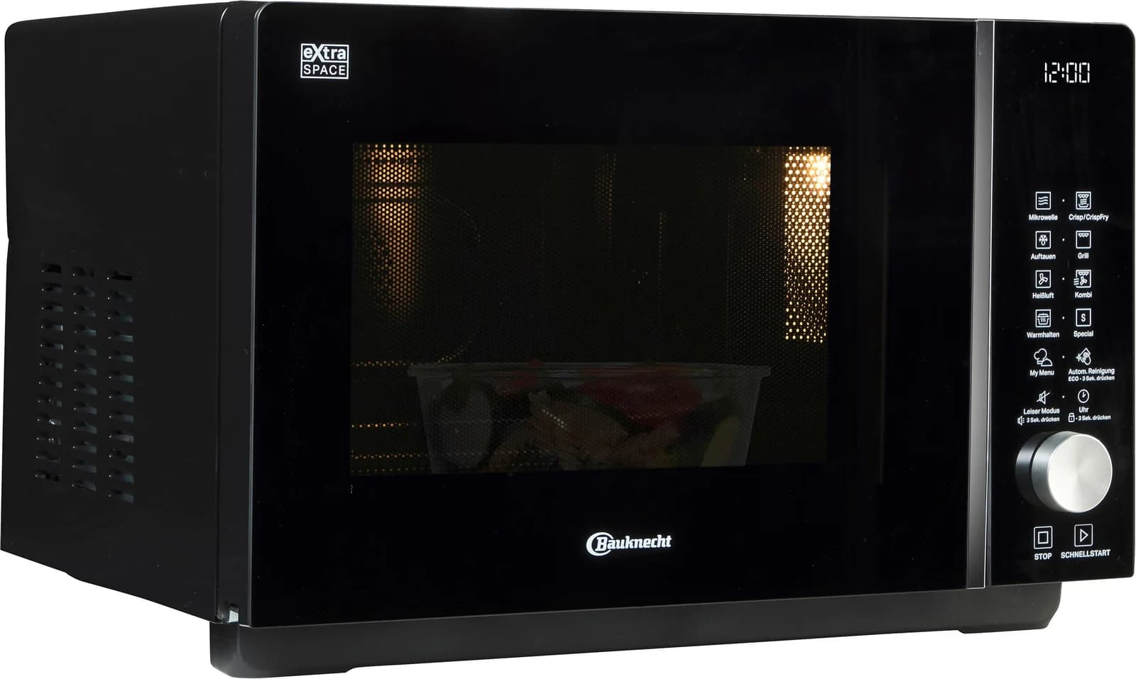 Bauknecht Mikrowelle MF 258 B Schwarz Crisp™-Funktion