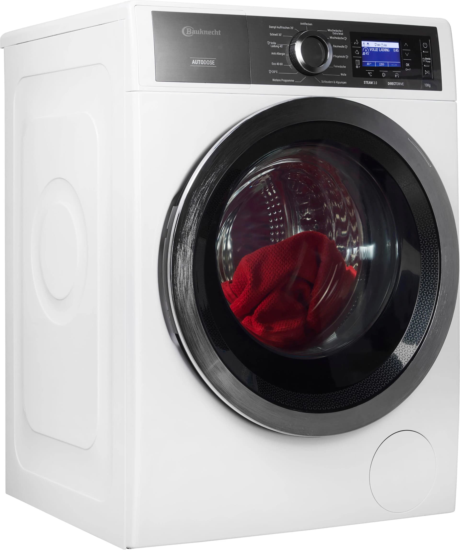BAUKNECHT Waschmaschine B8 09AD SILENCE DE Energieeffizienz A AutoDose Vollwasserschutz