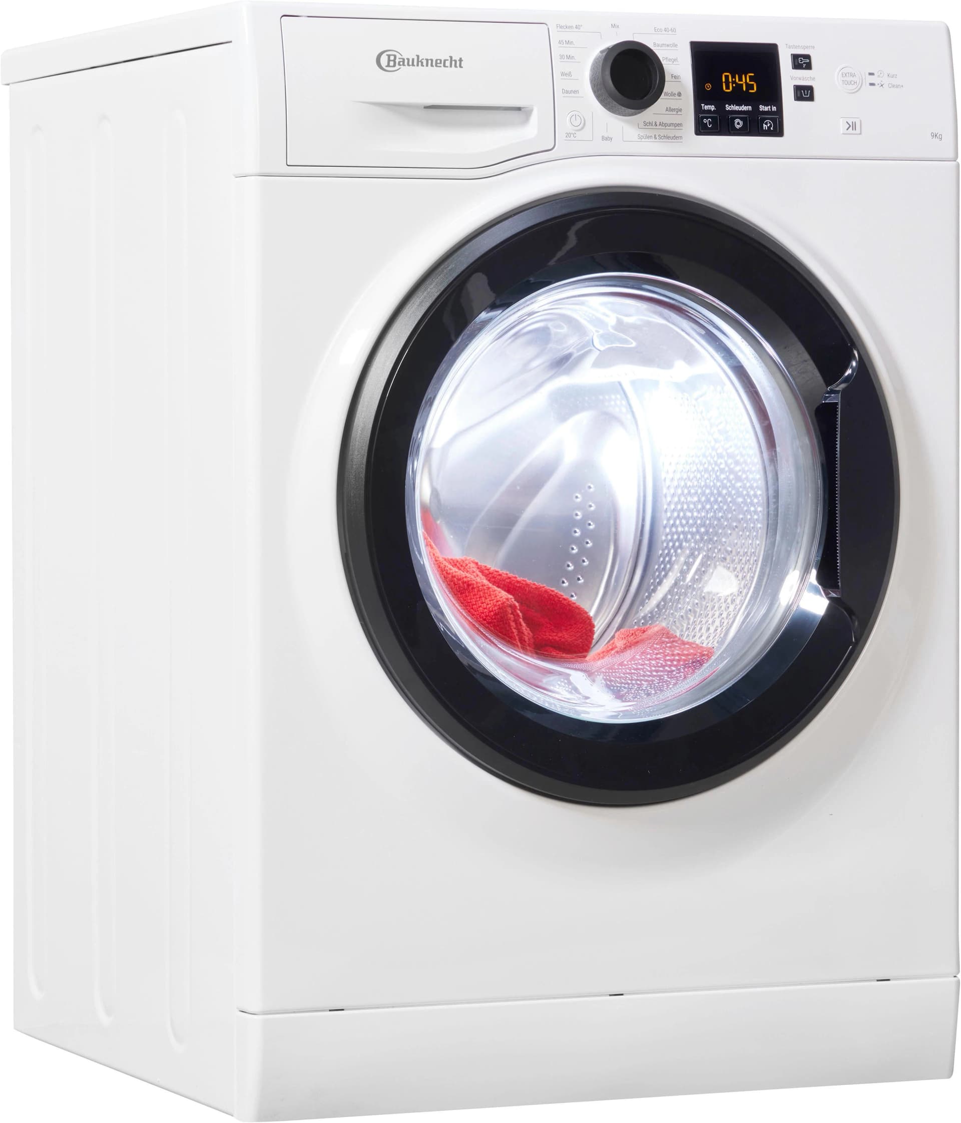 BAUKNECHT Waschmaschine Super Eco 948 A 9 kg Frontlader Weiß