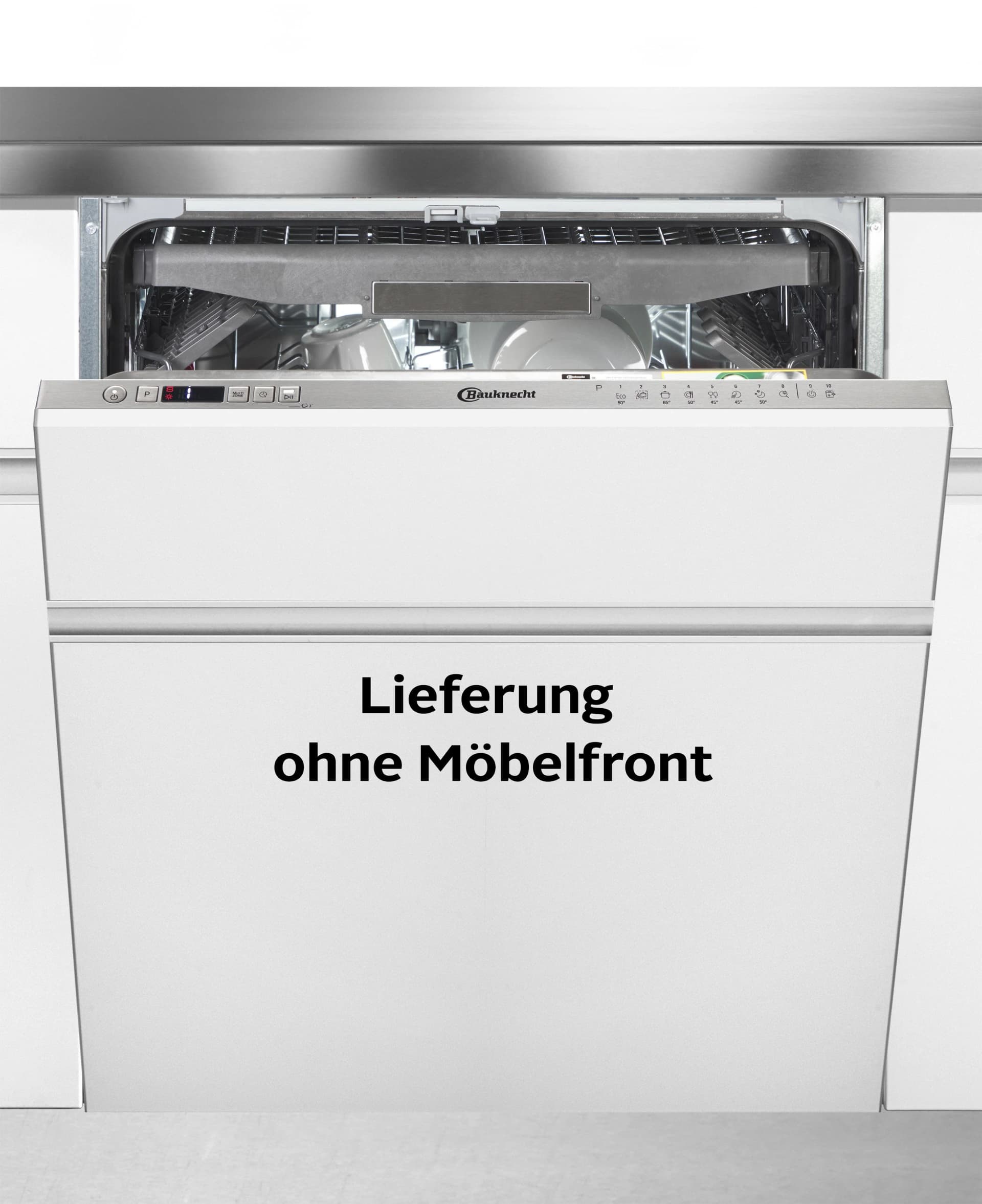 BAUKNECHT Geschirrspüler BKSV1 IAN Vollintegrierbar Silber ActiveDry
